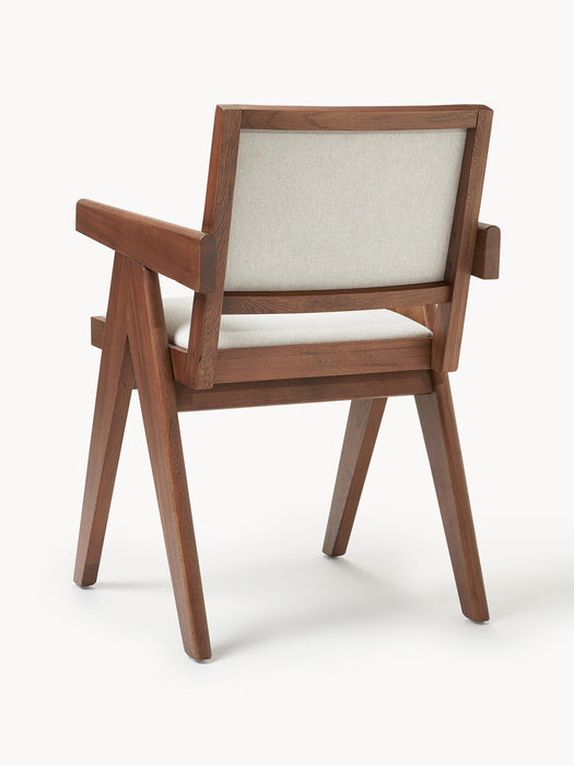 Upholstered Dining Chair Sissi with Armrests