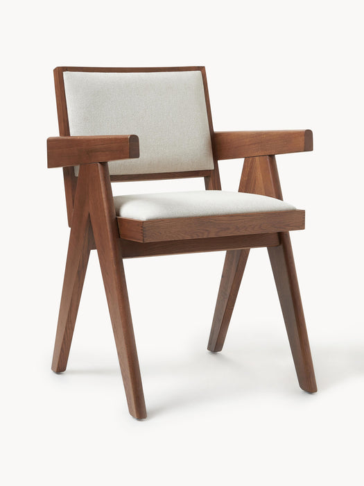 Upholstered Dining Chair Sissi with Armrests