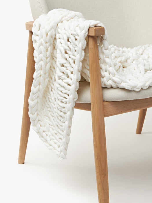 Adyna Handmade Chunky Knit Blanket