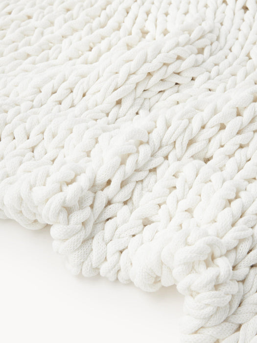 Adyna Handmade Chunky Knit Blanket