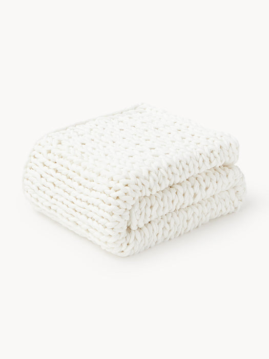Adyna Handmade Chunky Knit Blanket