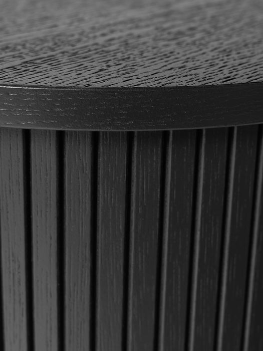 Wall-Mounted Bedside Table Calary with Fluted Front