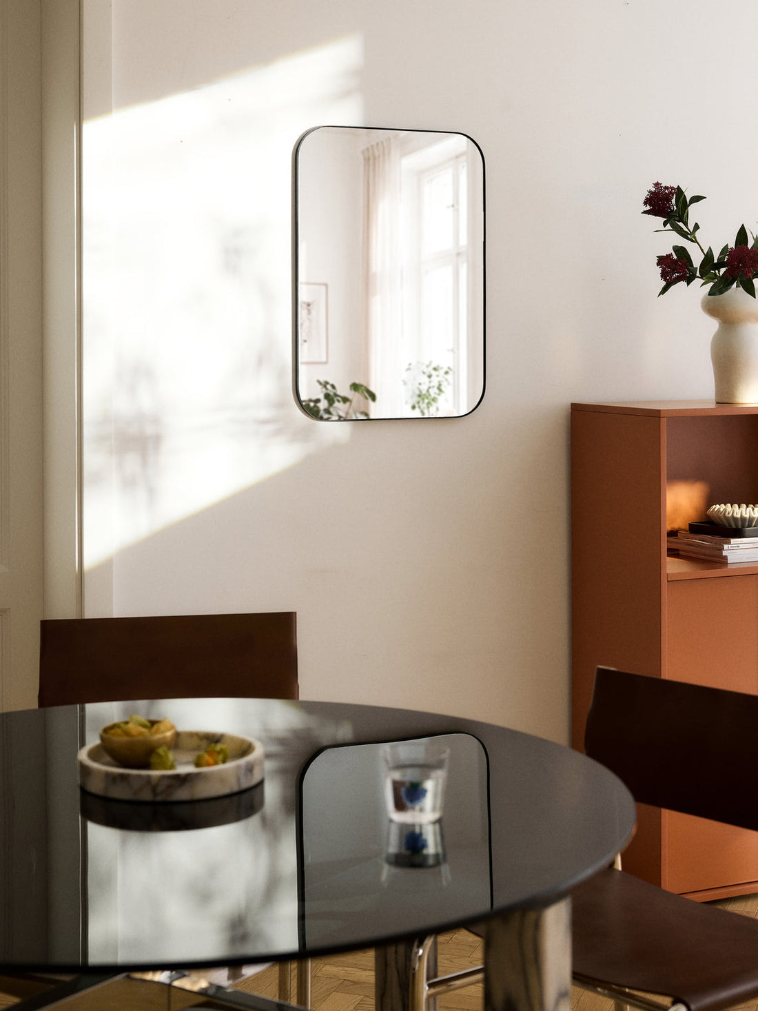 Lily Square Wall Mirror