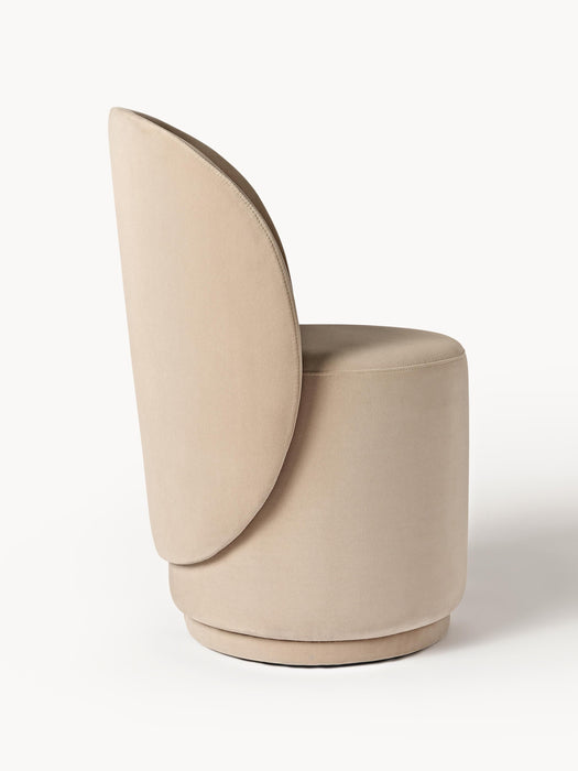 Upholstered Velvet Chair Zeyno