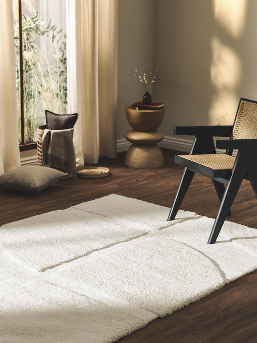 Jade Fluffy High-Low Rug