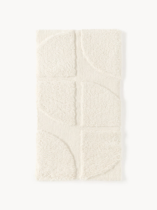 Jade Fluffy High-Low Rug
