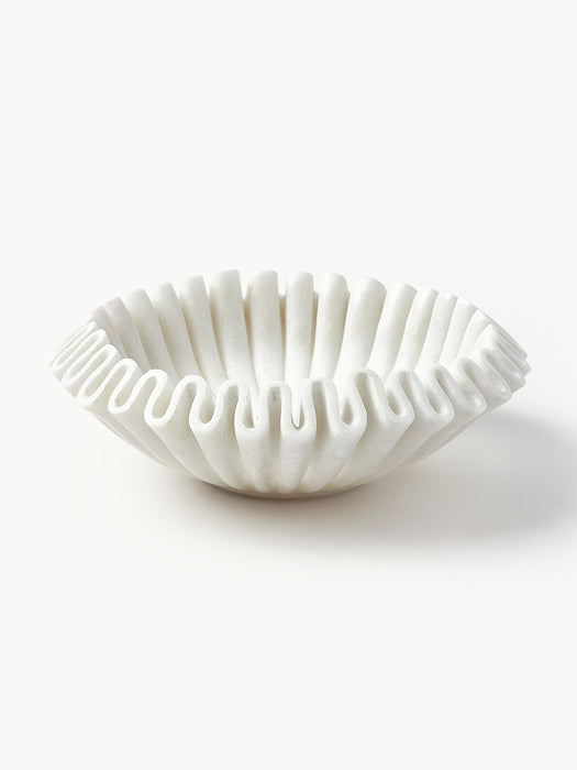 Handmade Decorative Marble Bowl Santorini 31 cm