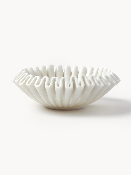 Handmade Decorative Marble Bowl Santorini 31 cm