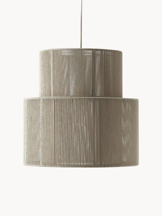 Lace Linen Thread Pendant Light