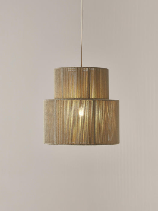 Linen Thread Pendant Light Lace