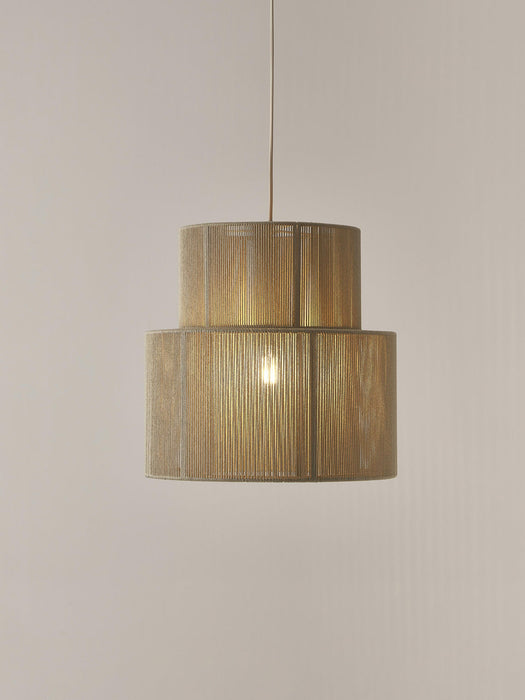 Lace Linen Thread Pendant Light