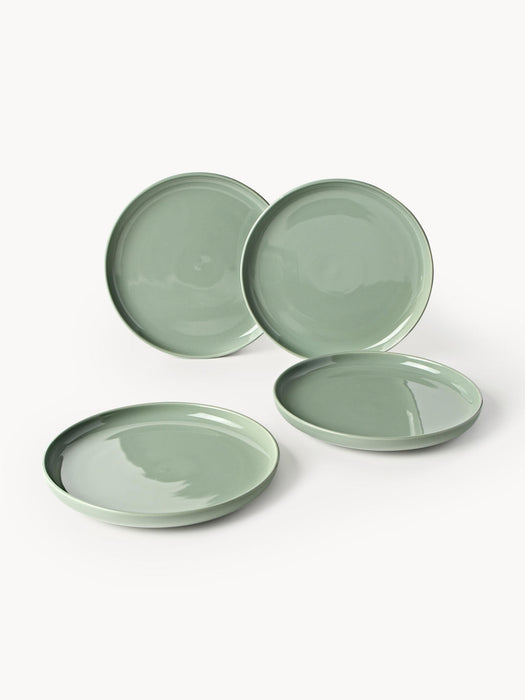 Nessa Porcelain Dinner Plates, Set of 4