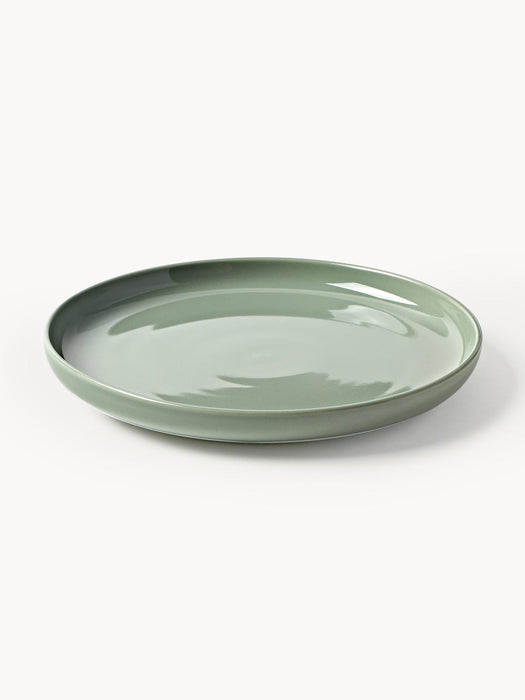 Nessa Porcelain Dinner Plates, Set of 4