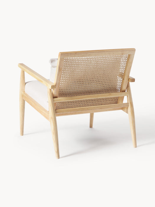 Manuell Rubberwood Lounge Chair