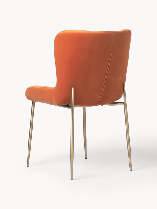 Upholstered Velvet Chair Tess