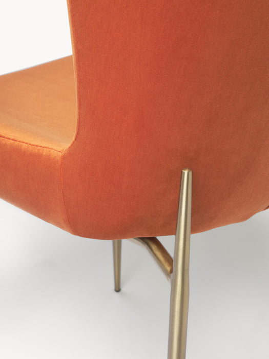Upholstered Velvet Chair Tess