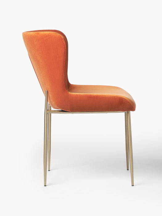 Upholstered Velvet Chair Tess