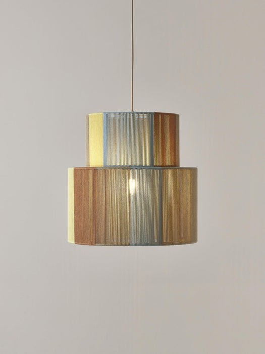 Lace Linen Thread Pendant Light