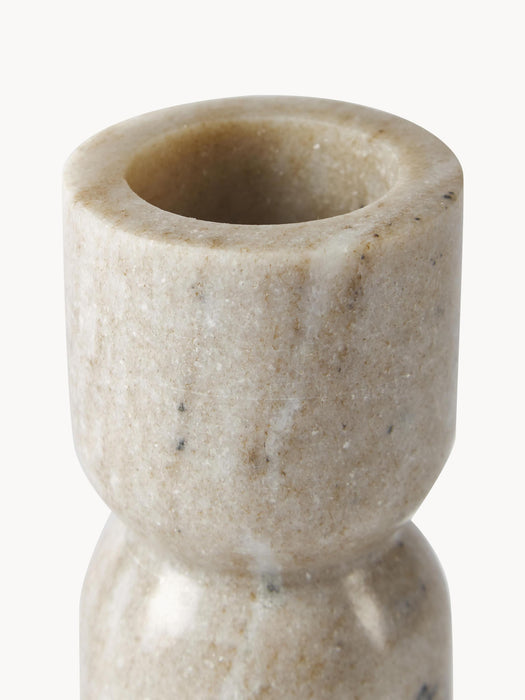 Marble Candle Holders Como Set of 2