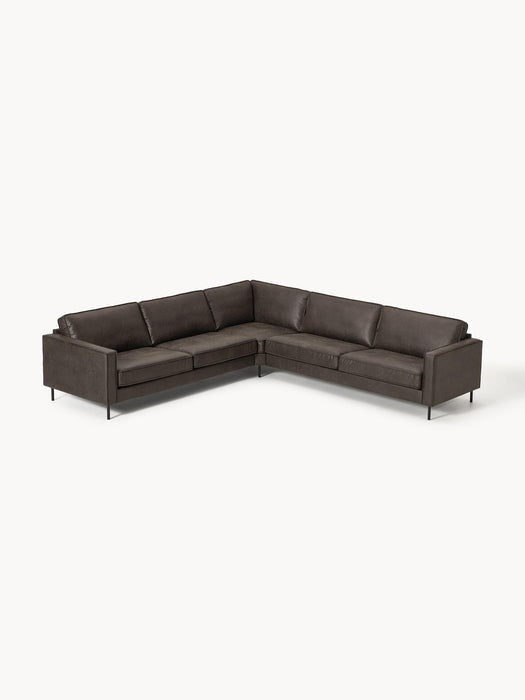 Hunter XL Leather Corner Sofa