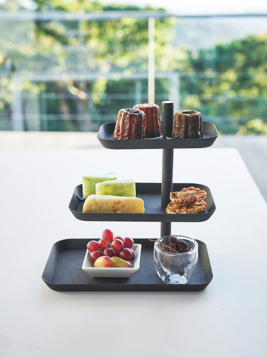 Metal Tiered Serving Stand Tower
