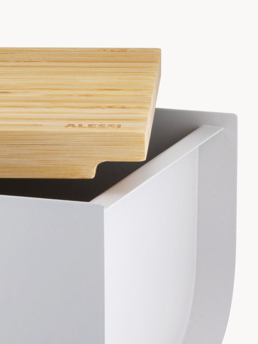 Mattina Bread Box with Bamboo Wood Lid