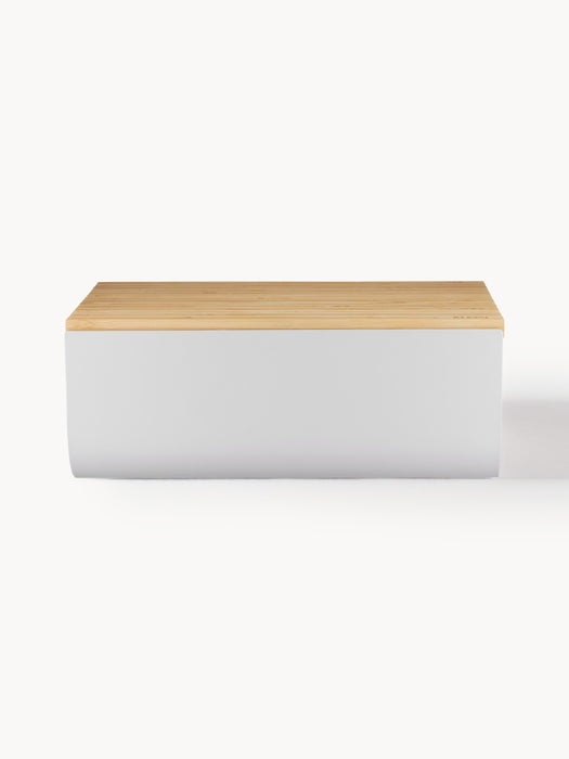 Bread Box Mattina with Bamboo Wood Lid