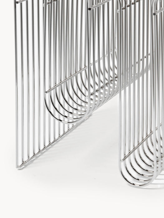 Curva Metal Magazine Rack