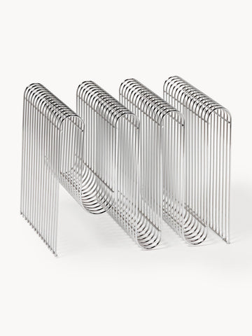 Curva Metal Magazine Rack