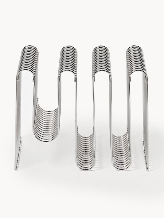 Curva Metal Magazine Rack
