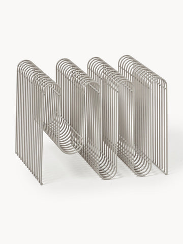 Curva Metal Magazine Rack