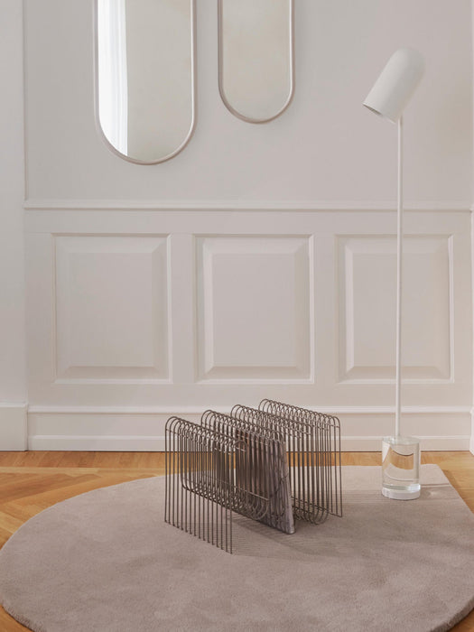 Curva Metal Magazine Rack