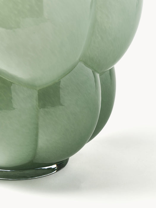 Mouth-Blown Glass Vase Uva H 35 cm