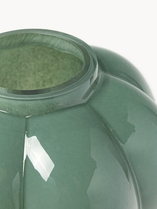 Uva Mouth-Blown Glass Vase, H 28 cm