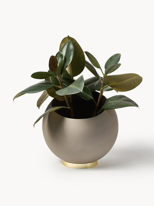 Globe Metal Cover Pot