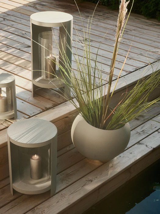Globe Metal Cover Pot