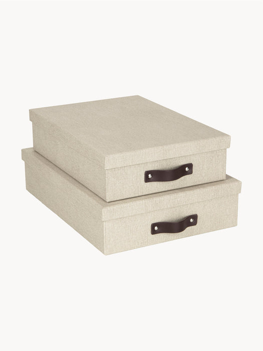 Storage Boxes Rasmus Set of 2
