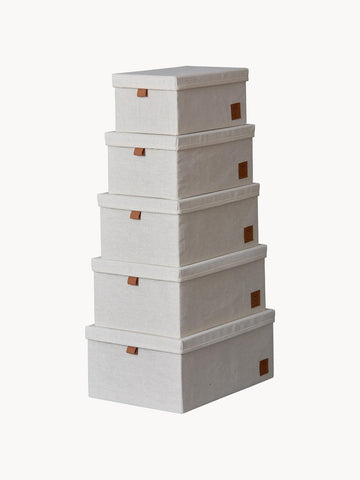 Storage Boxes Premium, Set of 5