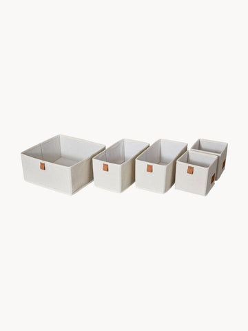 Storage Boxes Premium, Set of 5