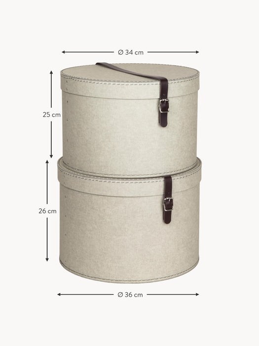 Storage Boxes Rut Set of 2