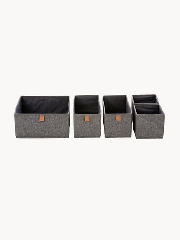 Storage Boxes Premium, Set of 5