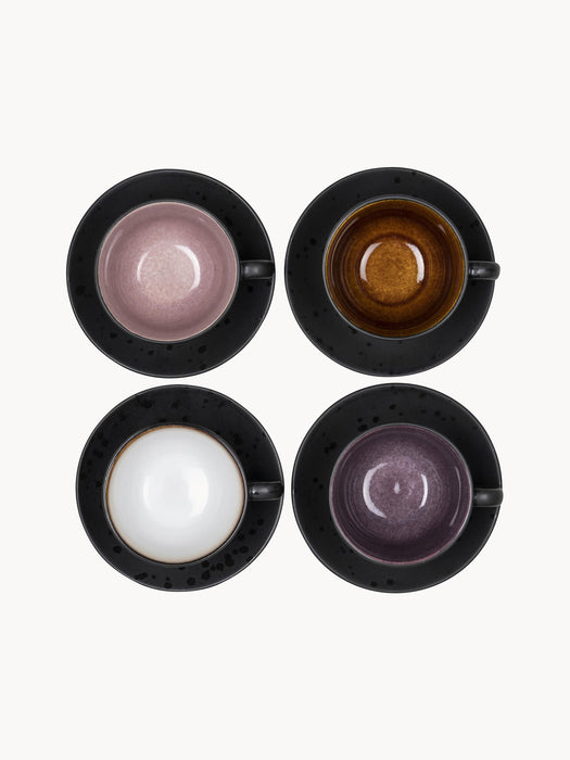 Coffee Cups Etsy with Saucers Dia Set of 4
