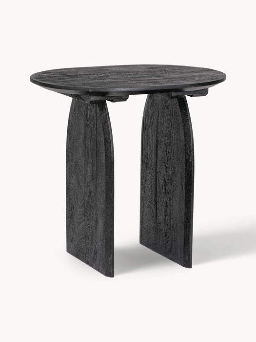 Oval Mango Wood Side Table Monterrey