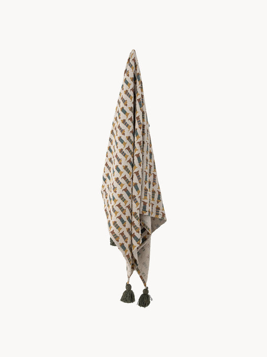 Kids Throw Charlie with Tassels