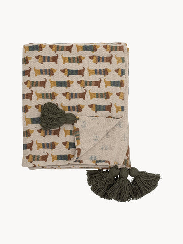 Kids Throw Charlie with Tassels