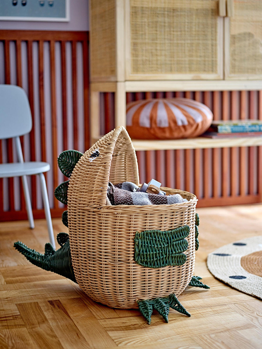 Kids Rattan Storage Basket Eddi