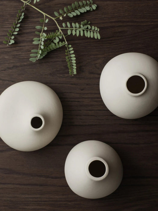 Nona Porcelain Vases, Set of 3