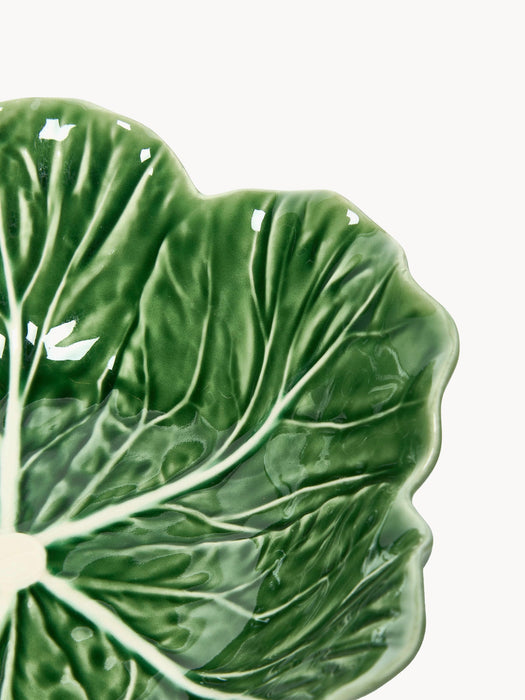 Hand-painted Serving Bowls Cabbage Set of 2
