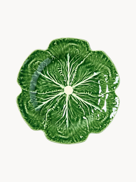 Hand-painted Serving Platters Cabbage Set of 2