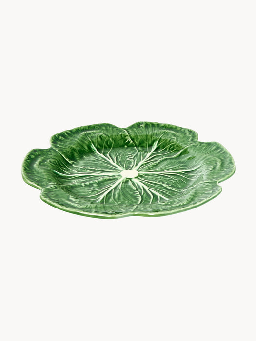 Hand-painted Serving Platters Cabbage Set of 2